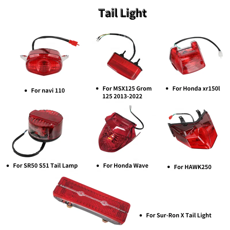 JFG Factory Motorcycle Tail Lamp For Honda Sur-ron