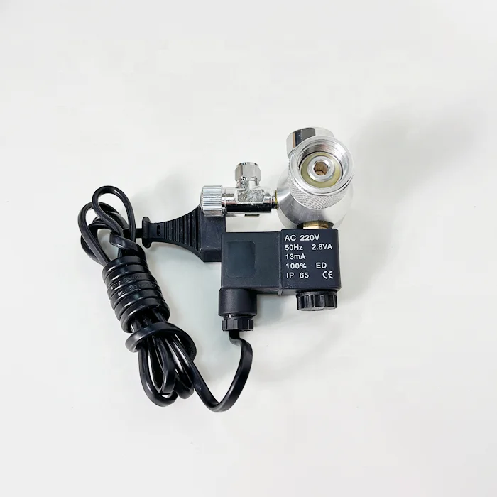 L-01 Mini Pressure CO2 Regulator with Solenoid Valve and Bubble Counter