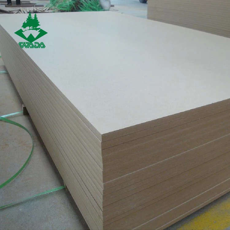 wood veneer mdf 15mm melamine board with good price