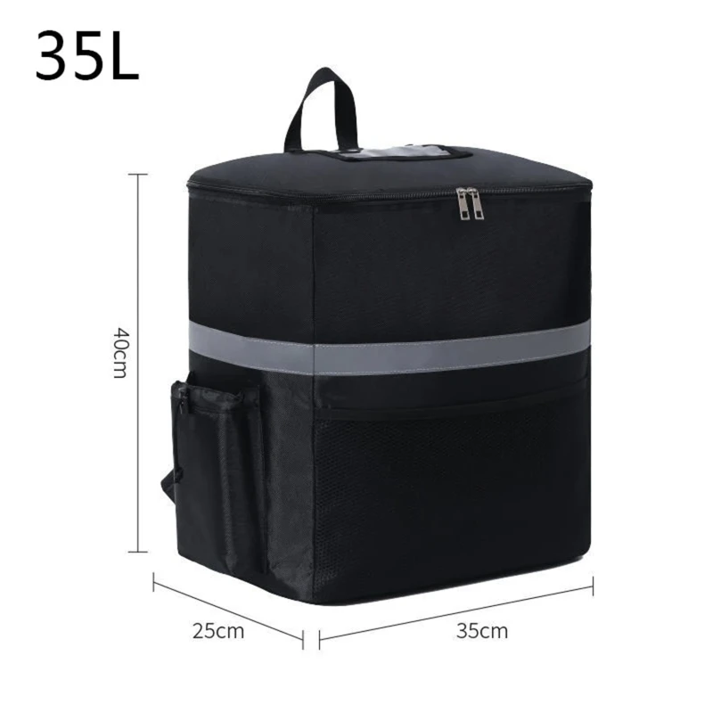 SAMPLE Extra Large Thermal Cooler Bag Takeaway Box Fresh Keeping Food Delivery Backpack Insulated Cool Bag FREE SAMPLE Oxford