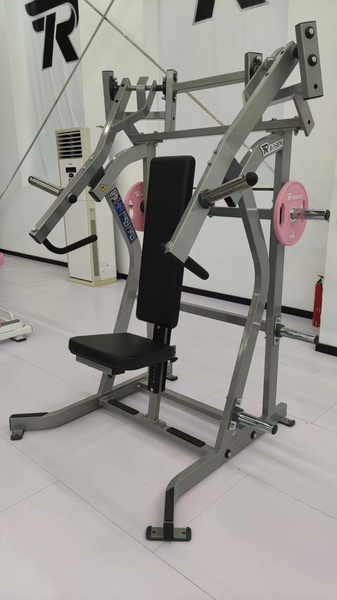 Moq 1 приемлемое сверхмощное оборудование для тренажерного зала ROSEN Fitness Dezhou Sport Iso-боковой Наклонный пресс с бесплатными запасными частями