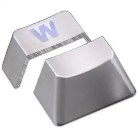 Custom aluminum mechanical keycaps   razer keyboard cap