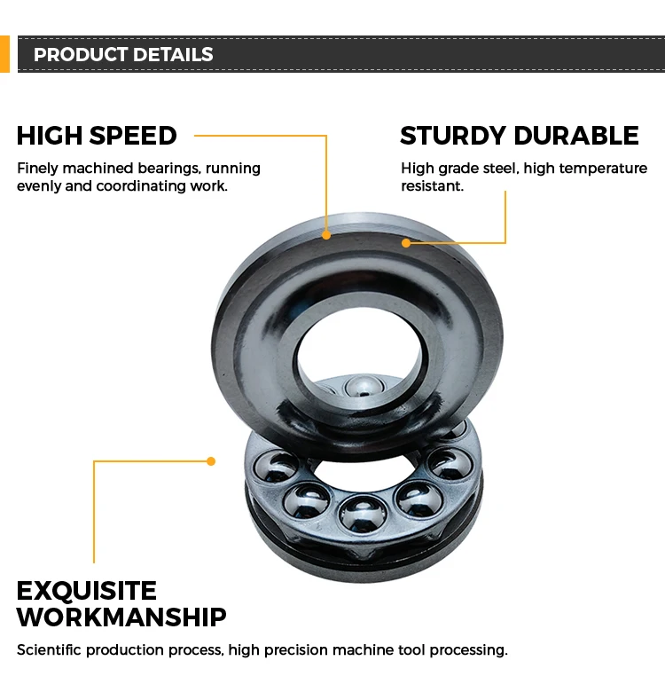 Профессиональная поставка, самый популярный упорный шарикоподшипник для велосипеда, бренд согласно вашим требованиям