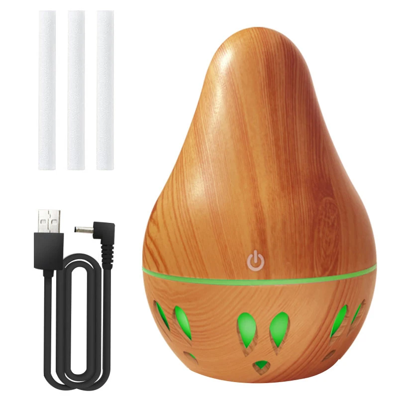 H2o flame humidifier essential oil aroma diffuser Intelligent humidifier rechargeable humidifier
