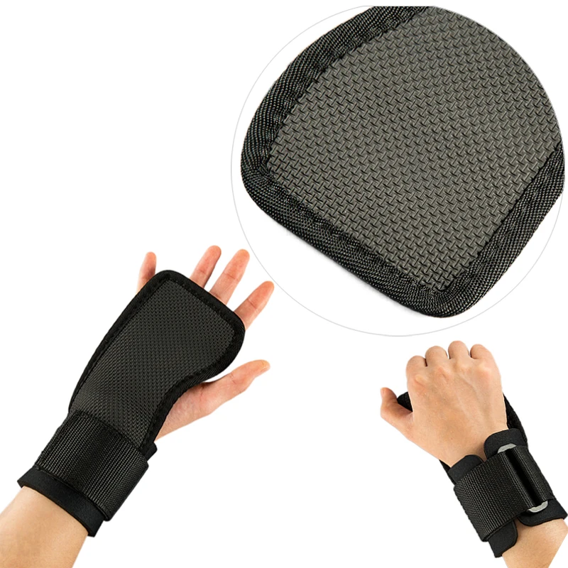 Pull UP Weight Lifting Power Hook Gym Wrist Neoprene Straps Hook Gym Gloves lifting straps sports gym fitness accessory