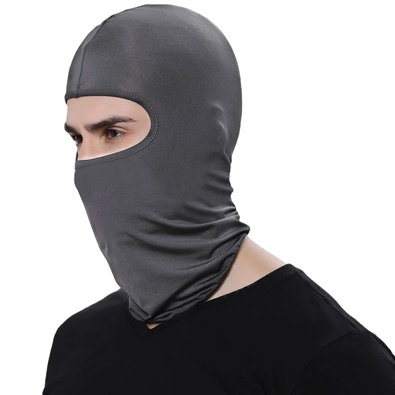 Wholesale Stock Plain Summer Balaclava Mask Hat Breathable Neoprene Motorcycle Balaclava Face Shield Mask Hat