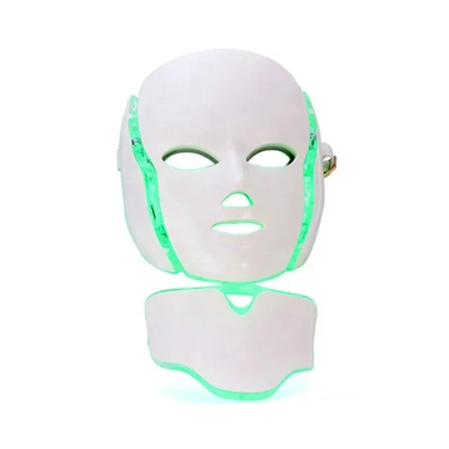 7 Colors home use micro current face massage led mask infrared red light therapy machine