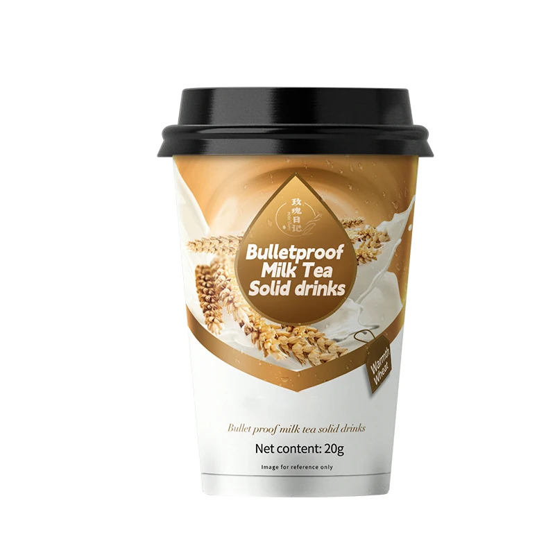 Private label slim fast shake powder instant coffee Flavor bulk instant coffee Slimming milk tea powder