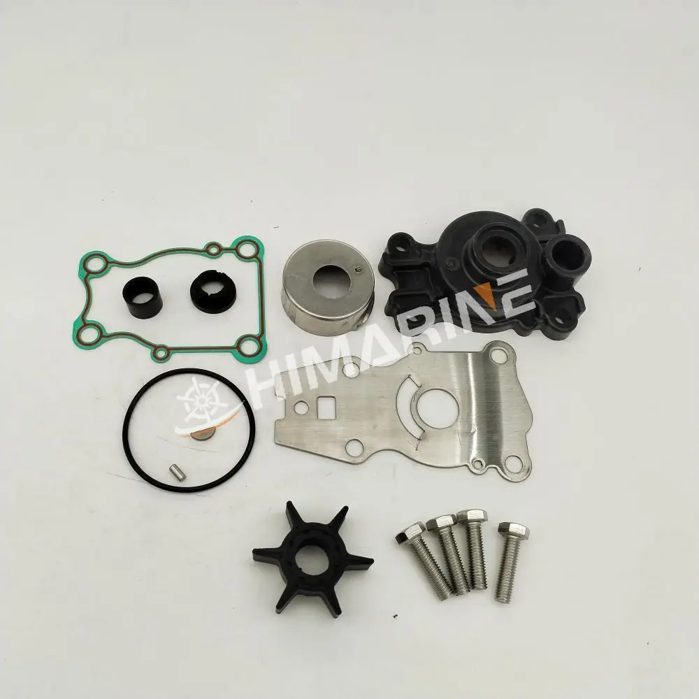 Outboard Spare Parts 66T-W0078-00 Water Pump Impeller Repair Kit For Yamaha Housing 25HP 30HP 40HP