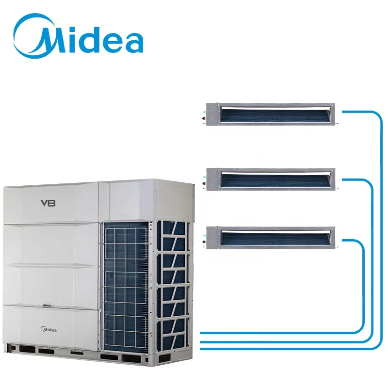 Midea Double Duty Cycling 290kBtu smart floor standing cooling and heating vrf ac air conditioner inverter for shops