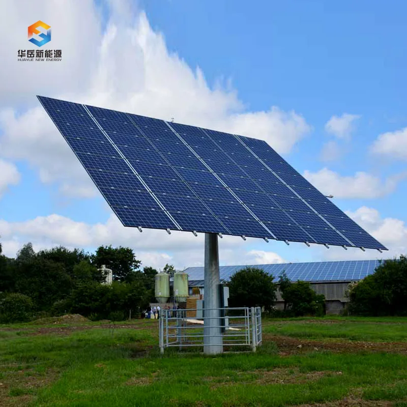 18kw solar tracker dual axis solar tracking system sun tracker sun tracking system solar panel tracker for 48 unit solar panels