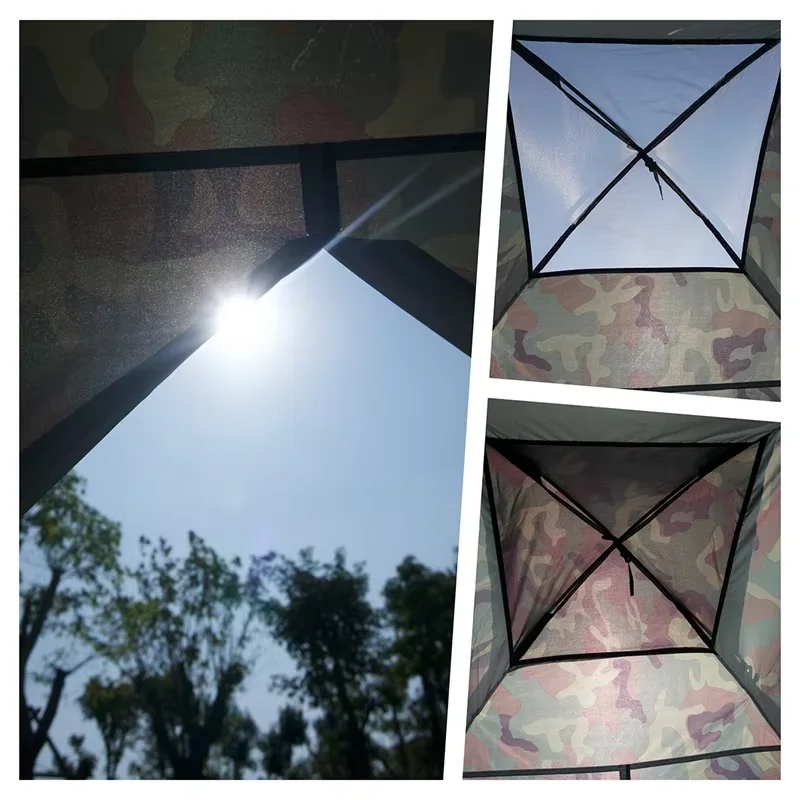 Kids Summer Indoor/Outdoor Camouflage Dome Tent Made of Durable Polyester for Beach Use