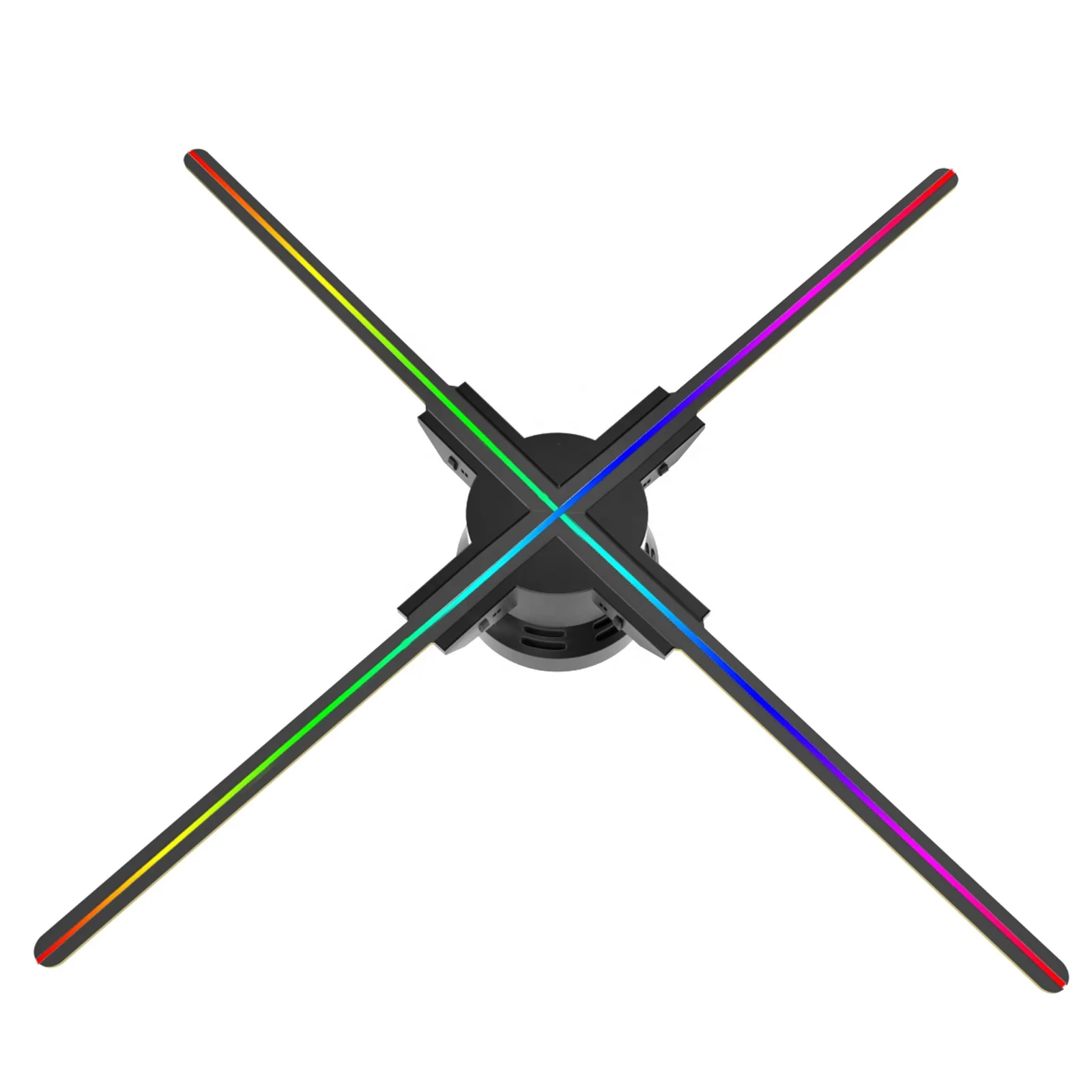 80cm Android OS Advertising Display 3D Hologram Fan Display Holographic Projector 3D Hologram Fan
