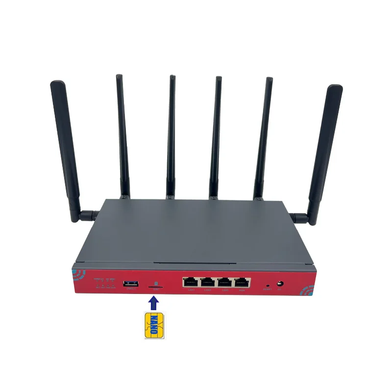 Huastlink 4g Sim WIFI6 маршрутизатор с Quectel Ec200a Ec25 EP06 Em12-g кошка 12 модем роутер для США ЕС