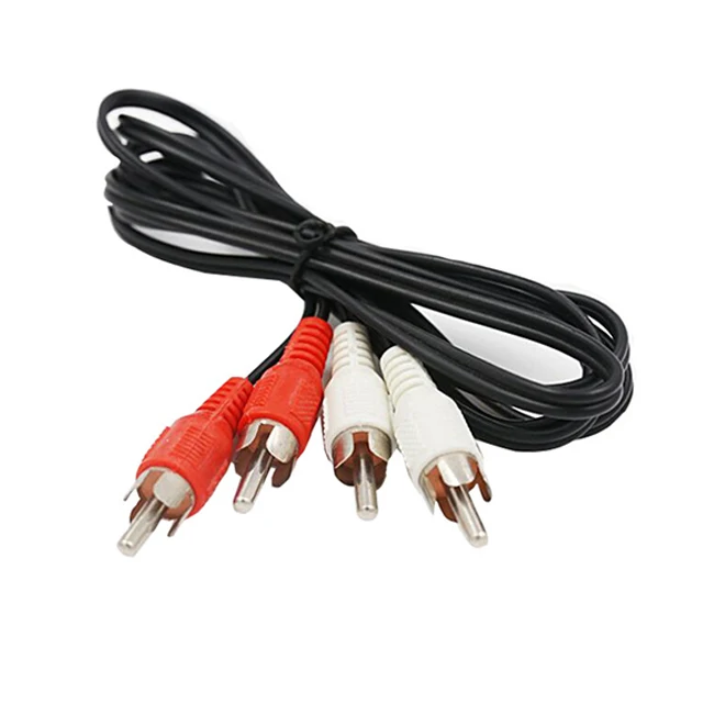 2RCA AV кабель, принимаем индивидуальный логотип, аудио наушники, микрофон, стерео видео кабель, адаптер, Прозрачный OEM DVD разъем