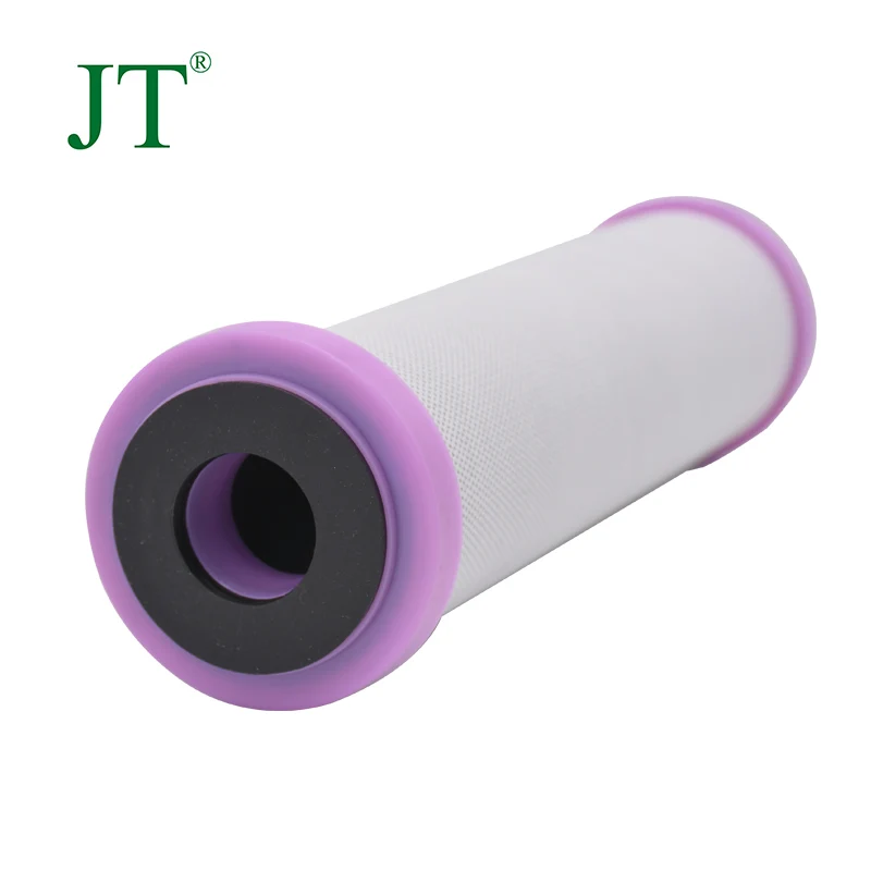 Residential commercial water filtration CTO carbon block filter reducing VOC