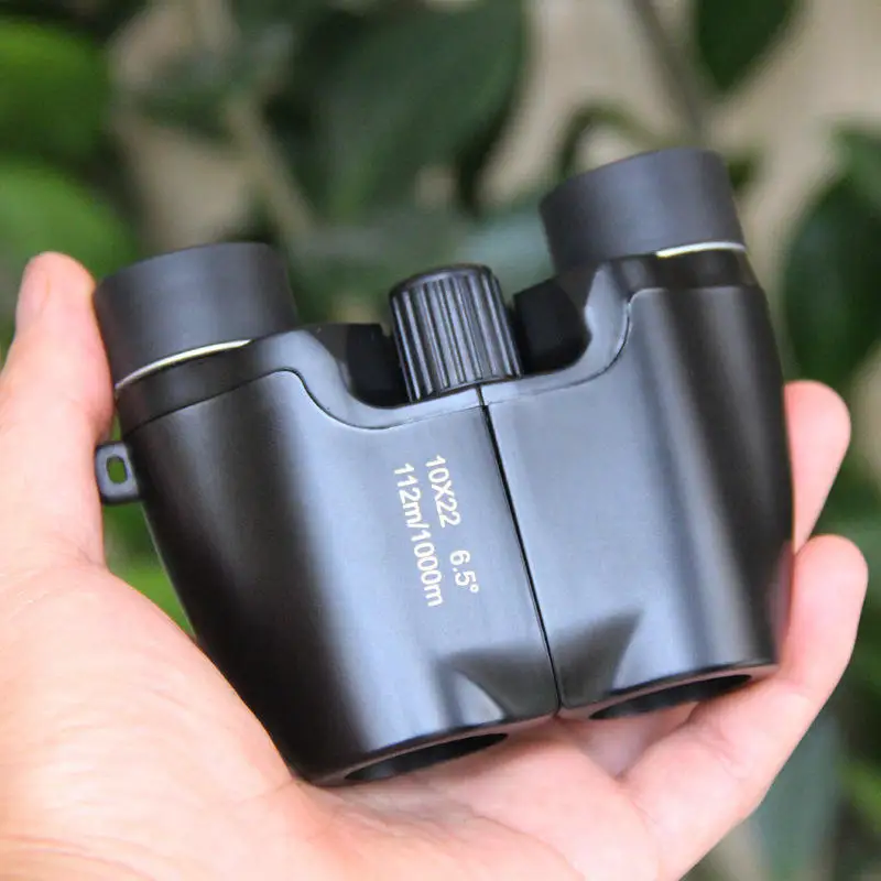 10x22 HD Binoculars Paul BAK4 for Hunting and Fishing Camping Hiking Birds Watching