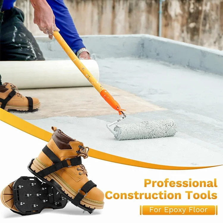 Spike Shoes for Epoxy Flooring with Short Spikes Perfect For Epoxy Floor Spiked Shoes