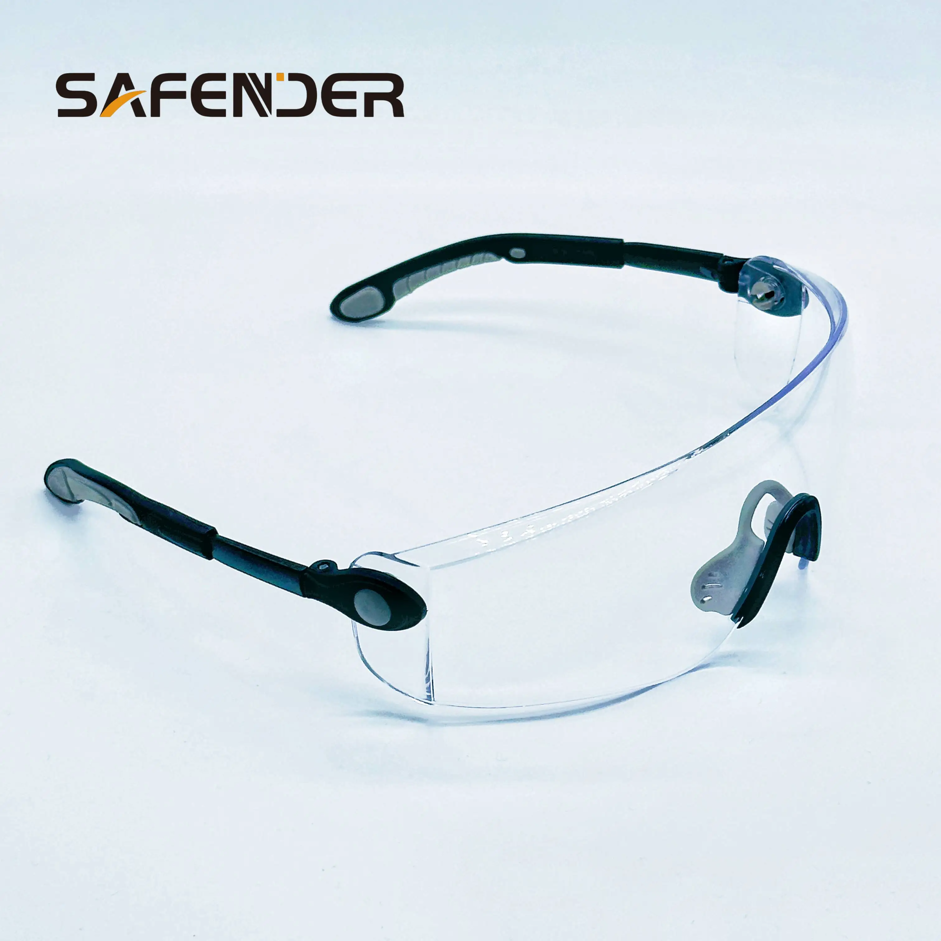 CE EN 166 Ansi z87.1 PC material Safety Protective Glasses work eye protection stylish transparent lens safety glasses