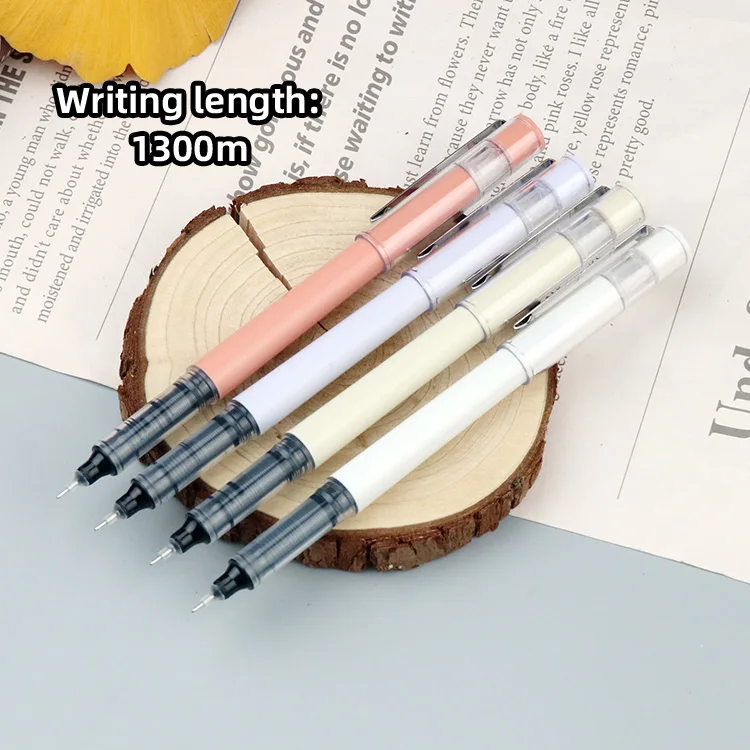 Plastic Stationery Gifts 0.5 MM Multi Color Ink Gel Pen With Custom Logo for School Office