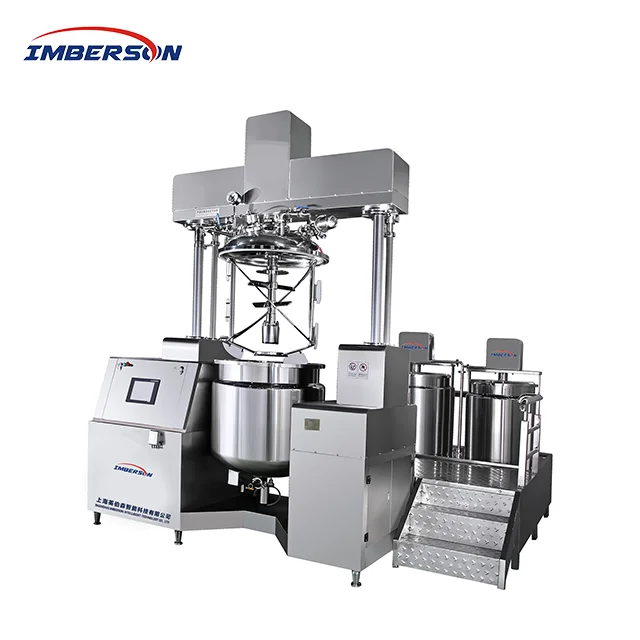 4kw Agitator Mixer Tank For Liquid Toilet Cleaner Detergent Chemical Manufacturing Plant