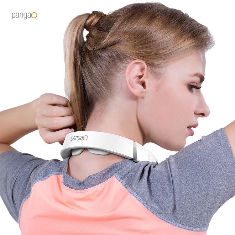 Health Care Products Smart Cordless Neck Pain Massage Electric Pulse Tens Cervical Spine Neck Massager