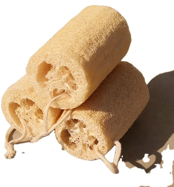 China Manufacture Loofah Sponge Kitchen Organic Cleaning Scrubber Brush Bath Loofah Sponge