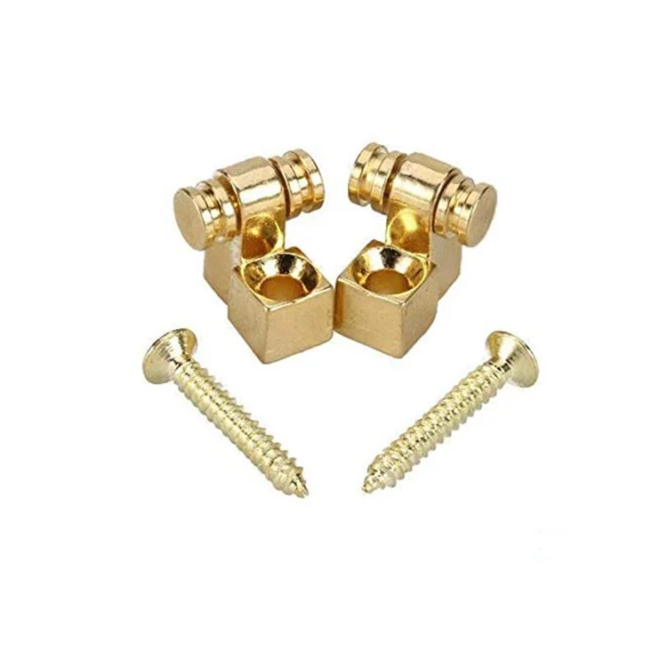 Gold String Retainers Electric Guitar Roller String Tree for Musical Instrument Accessories