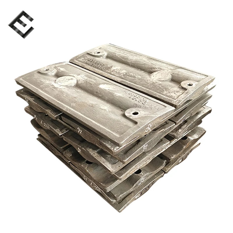High Manganese Steel Mill Liner Plate Spare Ball Mill Parts