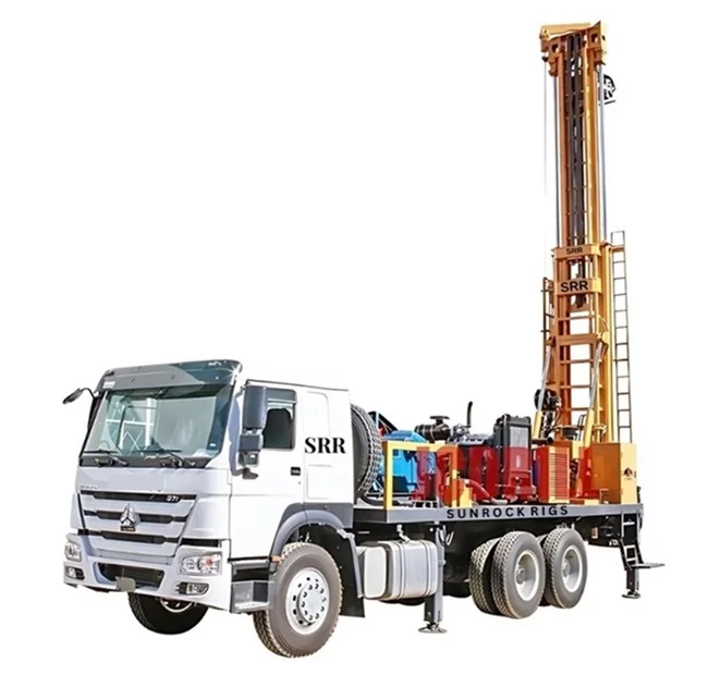 High-Speed 380meter Truck Mounted Rig with Pump Core Components Low Price Perfect Output for Water Well Drilling Application