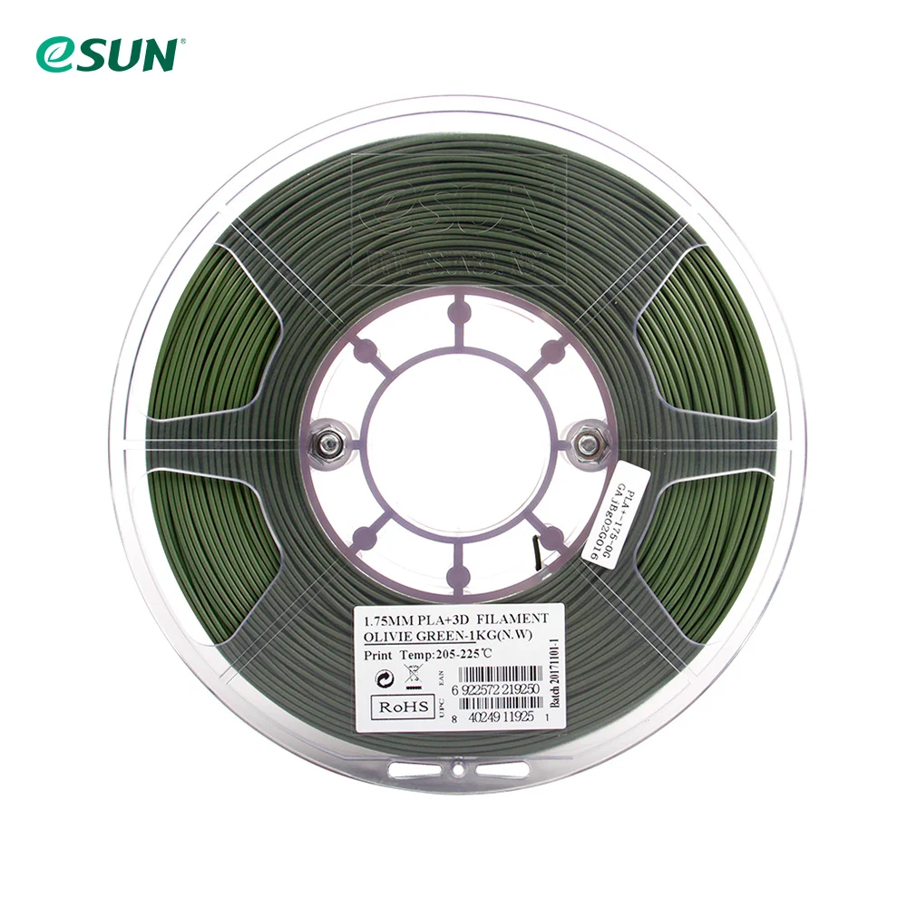  Наполнитель eSUN PLA + для 3d-печати 1 75 наполнитель кг 100%
