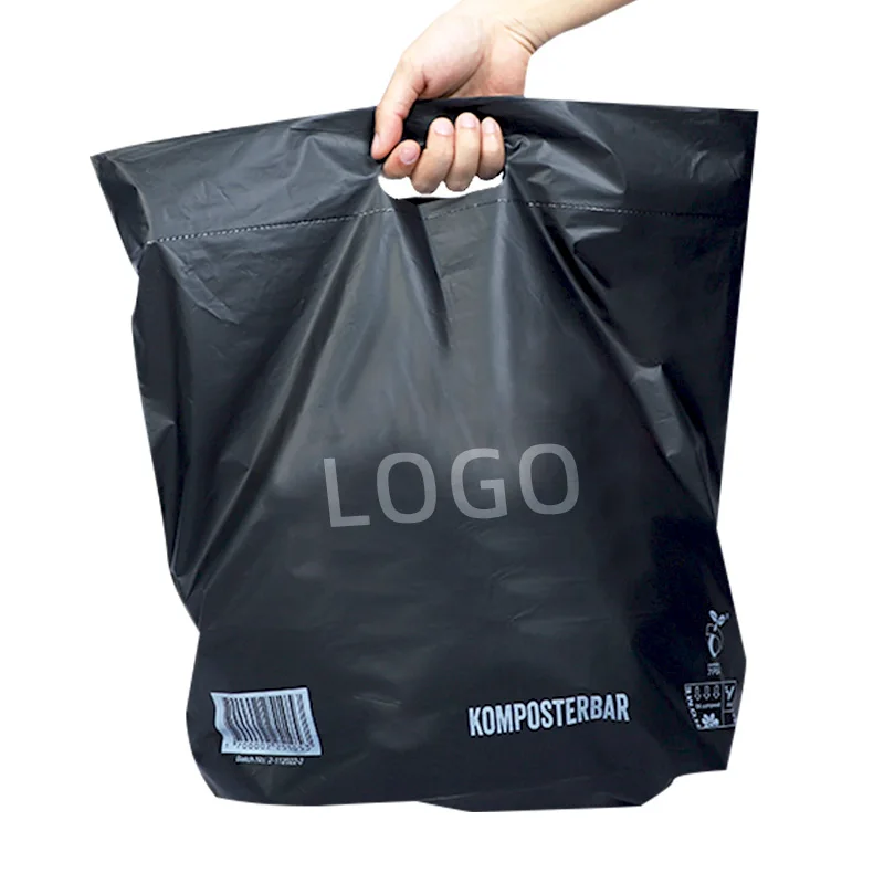 heavy duty compostable thicken waterproof plastic shopping bag  vest carrier supermarket plastic pe shopping mall bag