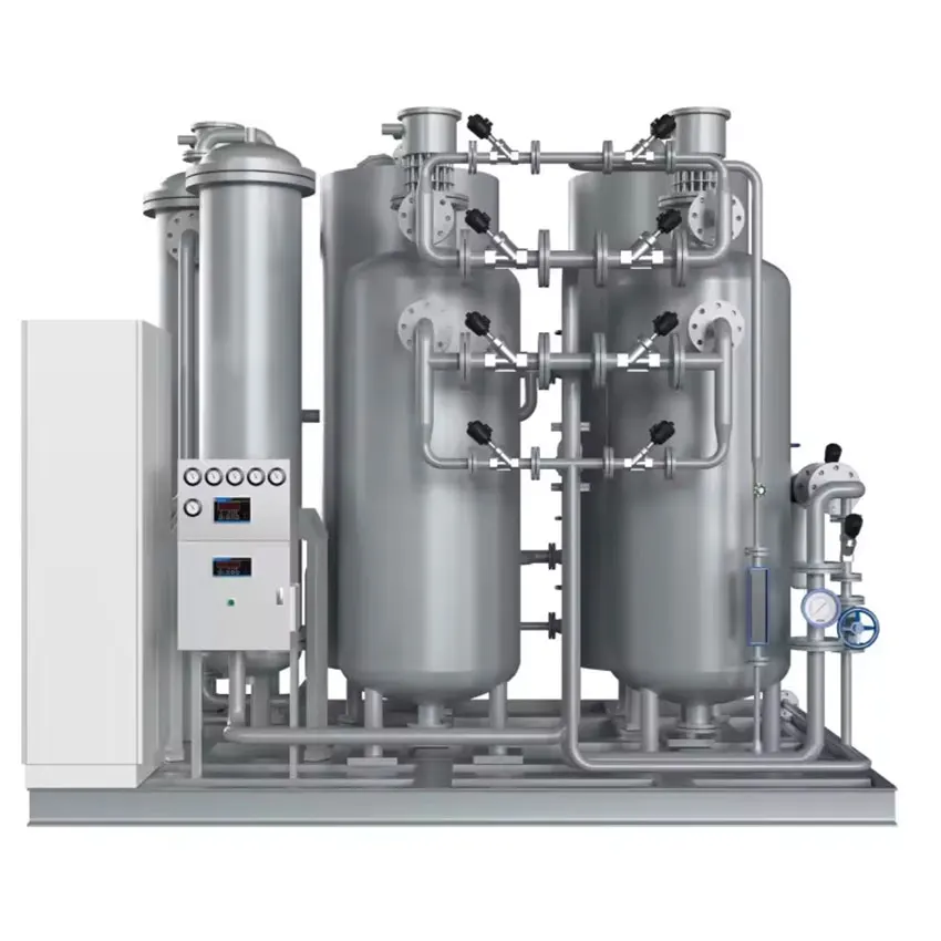 PSA Nitrogen Gas Generator Equipment 99.999% N2 Gas Producer Machine Laboratory 220V Voltage New Used Engine PLC Gearbox Pump