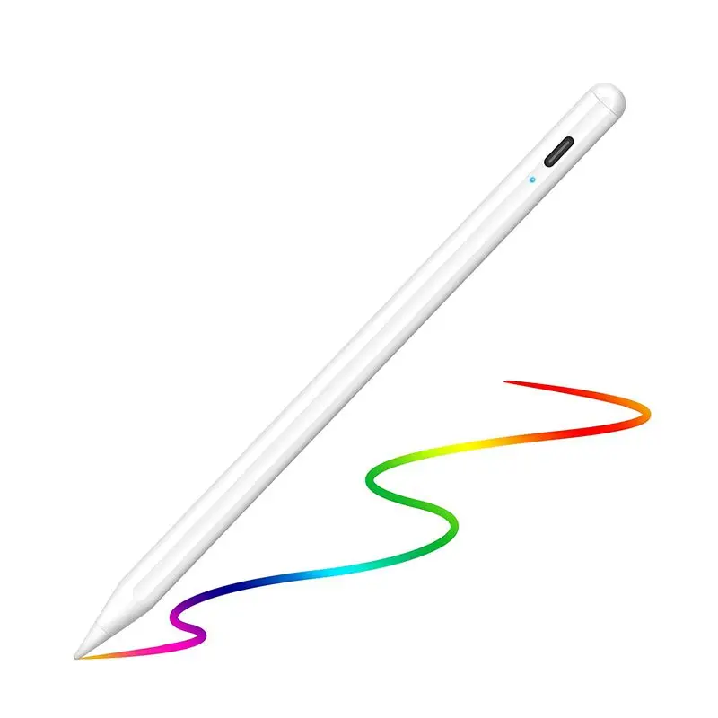Stylus Pen for iPad with Palm Rejection Pencil Rechargeable Magnetic Fine Point Pen Stylist Compatible with iPad Capacitive