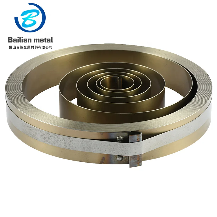 Индивидуальные плоские спиральные пружины, плоские спиральные пружины с плоской проволокой, гладкие, высокопрочные, с многослойной поверхностью