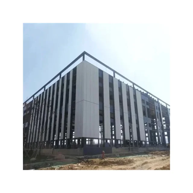 Fireproof Steel Structure Designed easy install prefabricated cattle farming barn cow hangar shed steel structure