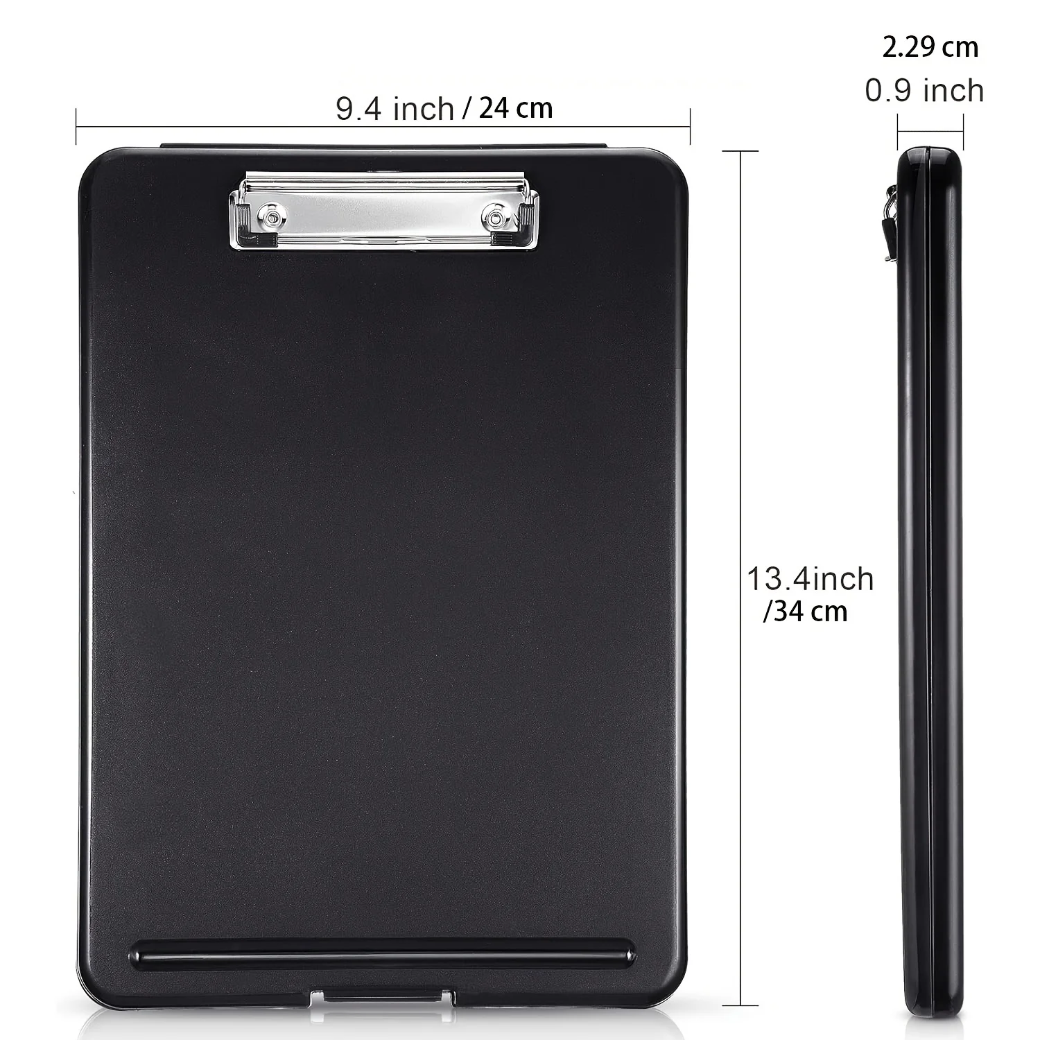 Clipboard with Storage,  High Capacity Storage Clipboard, Nursing Clipboard Study, Letter Size Smooth Writing for Work