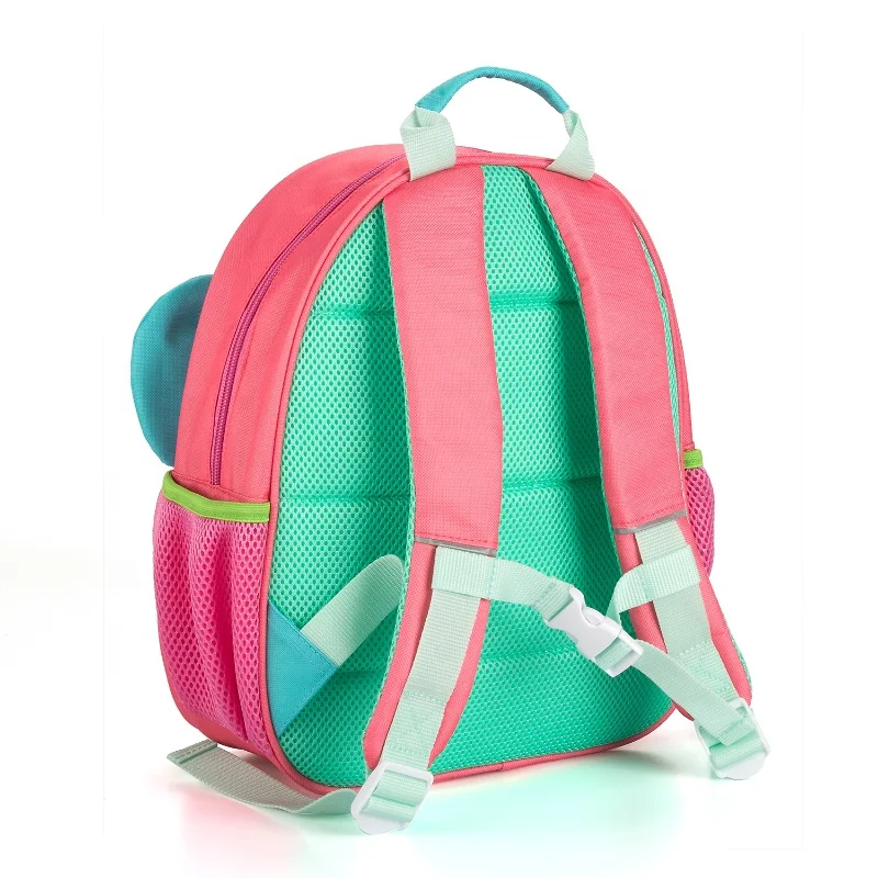 Wholesale factory Girls Boys Cute  Cartoon School Bag Kids Bag Pack Back with Elephant printing patter school  backpack