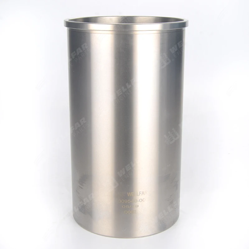 4HK1 6HK1 diesel engine dry liner 8943916030 semi-finished cylinder liners for Isuzu