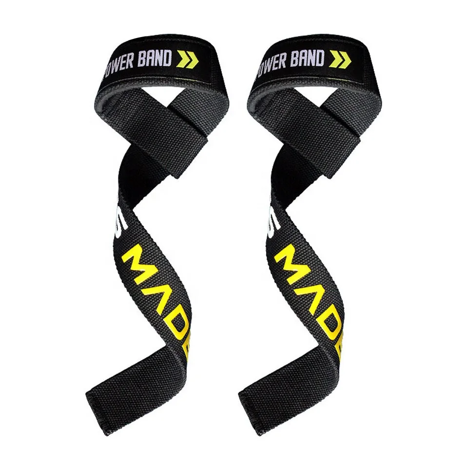 Wholesale Nylon Sport Protection Custom Weight Lifting Wrist Straps
