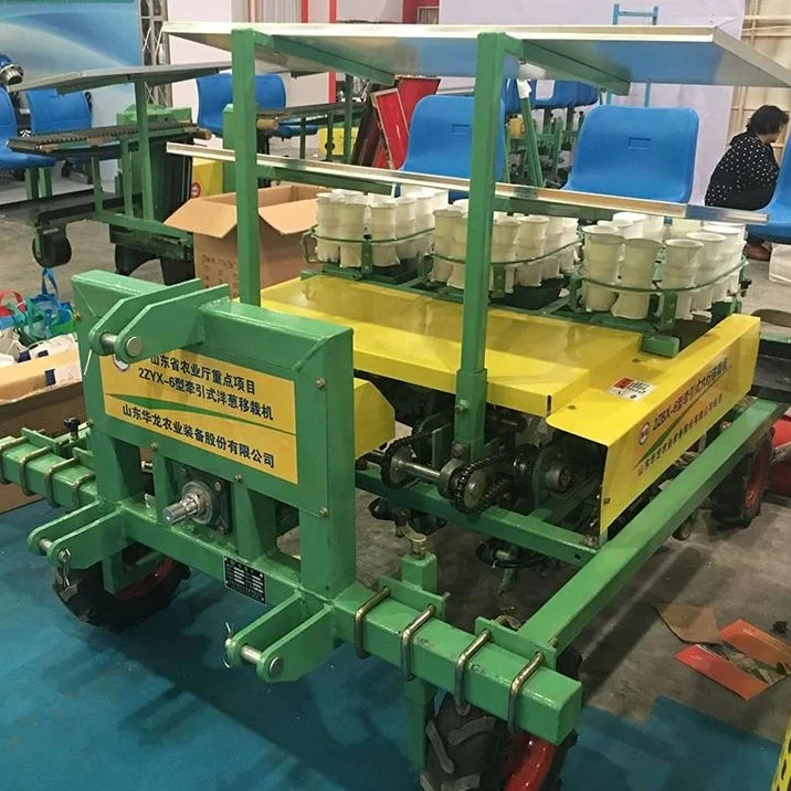 multifunctional green onion seedlings transplanting machine vegetable seed planter function optional good quality and price