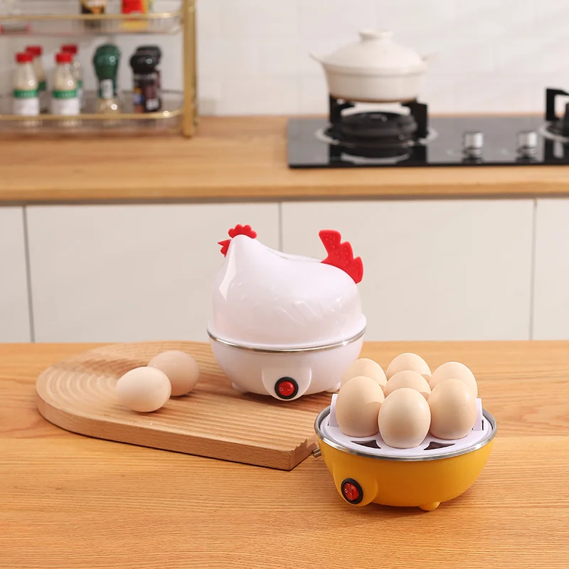 Factory Mini multi-function home breakfast machine Egg cooker Egg steamer automatic power off Small steam eggs in steamer