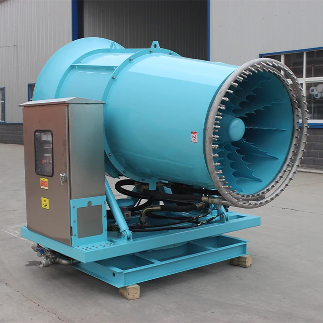 Fog Cannon Sprayer for Agricultural Orchard Construction Plant Mist Blower System High Pressure 100m Pump Metal Customized 2100