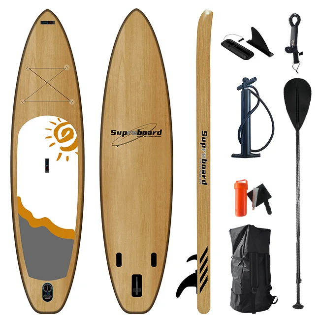 335cm All round colorful cheap iSUP CE Certificate inflatable stand up paddle board soft sup board