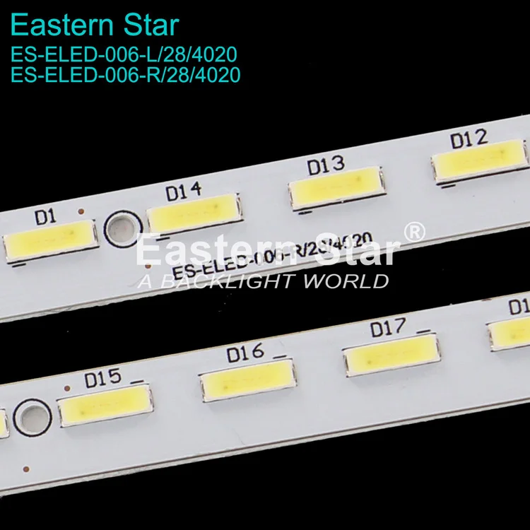 ES-ELED-006 Tira Led V500H1-LS5-TLEM4 Wl5000SMT LE50D8800 LED TV Backlights strip lights 28LED 315MM