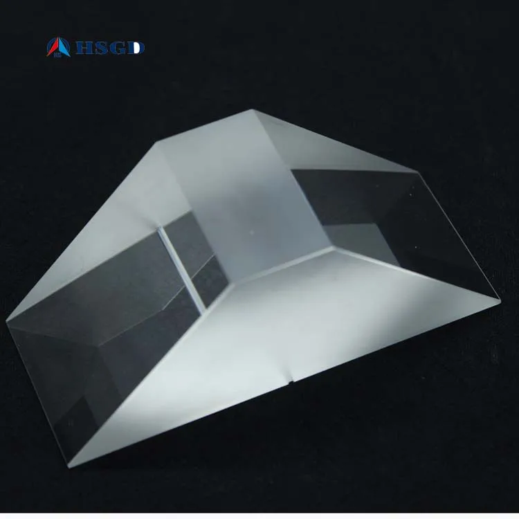 
HSGD3376C Hot sale Customized Optical glass prisms Special-shaped prism 