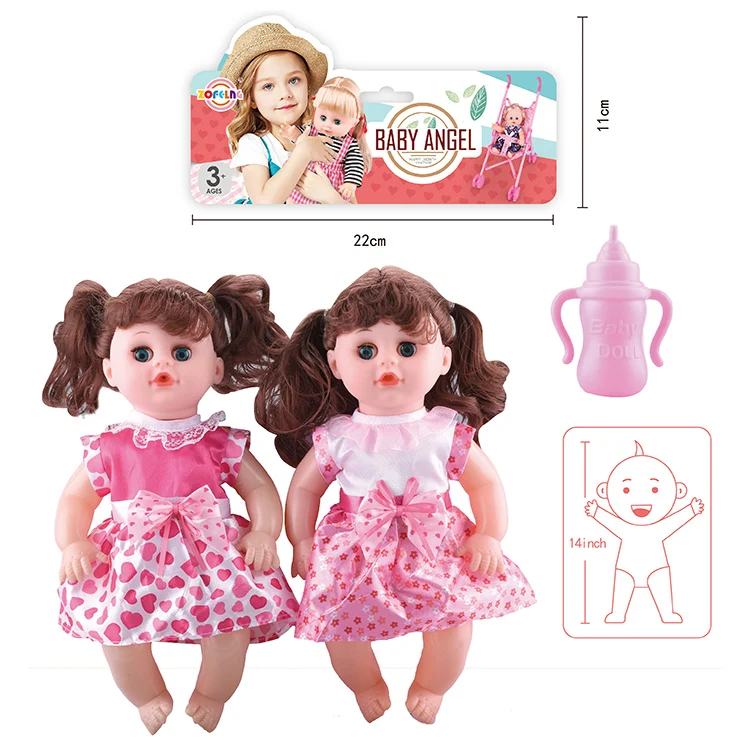 Красивая 14 'кукла девочка детские игрушки куклы с IC baby doll