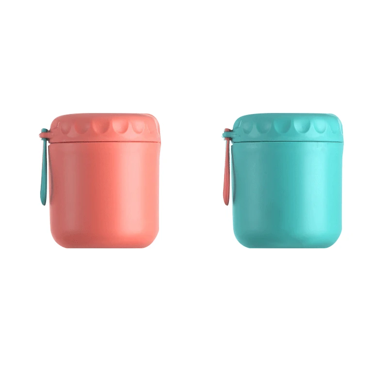 Custom Color and Logo Double Walled Stainless Steel Food Containers with Lids