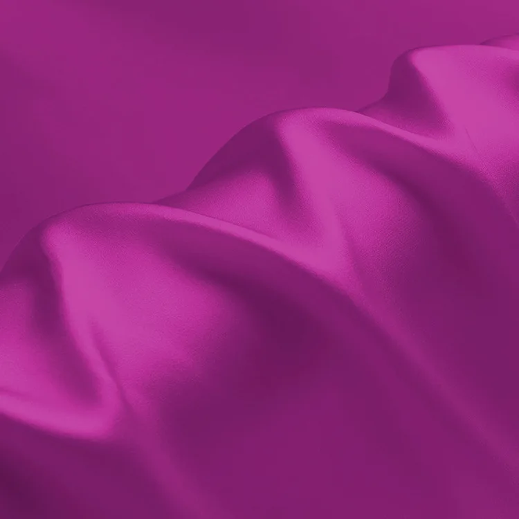 Spot wholesale fats delivery 100% mulberry silk fabric pure silk sinking purple Chinese silk plain cree satin 19 thickness