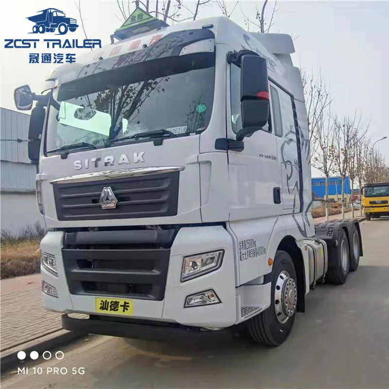 Sinotruck 10 Wheeler колеса 6X4 371 420 hp Sinotruk HOWO A7 трейлер тягач